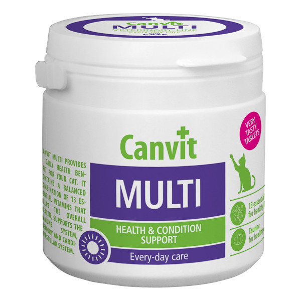 Supliment Nutritiv pentru Pisici Canvit Multi, 100g