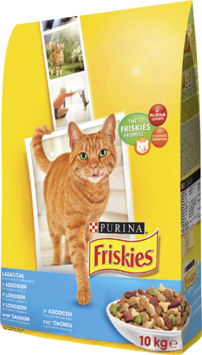Friskies Cat Somon, Legume, 10kg