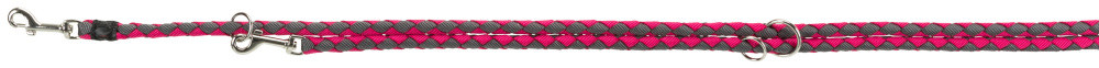 Lesa Coarda Cavo Reglabila 2 m/12 mm, Fucsia/Grafit, 143511