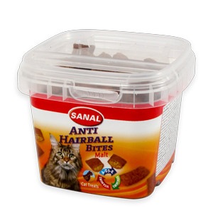 Sanal Cat anti-hairball bites, 75g