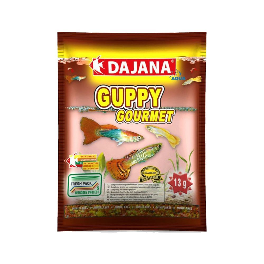 Guppygourmet Fulgi 80ml Plic DP003S