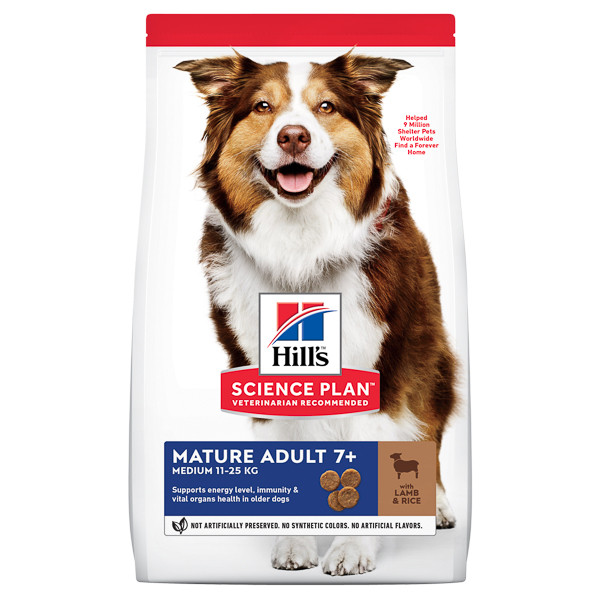 Hill\'s SP Canine Mature Medium Miel și Orez, 2.5kg