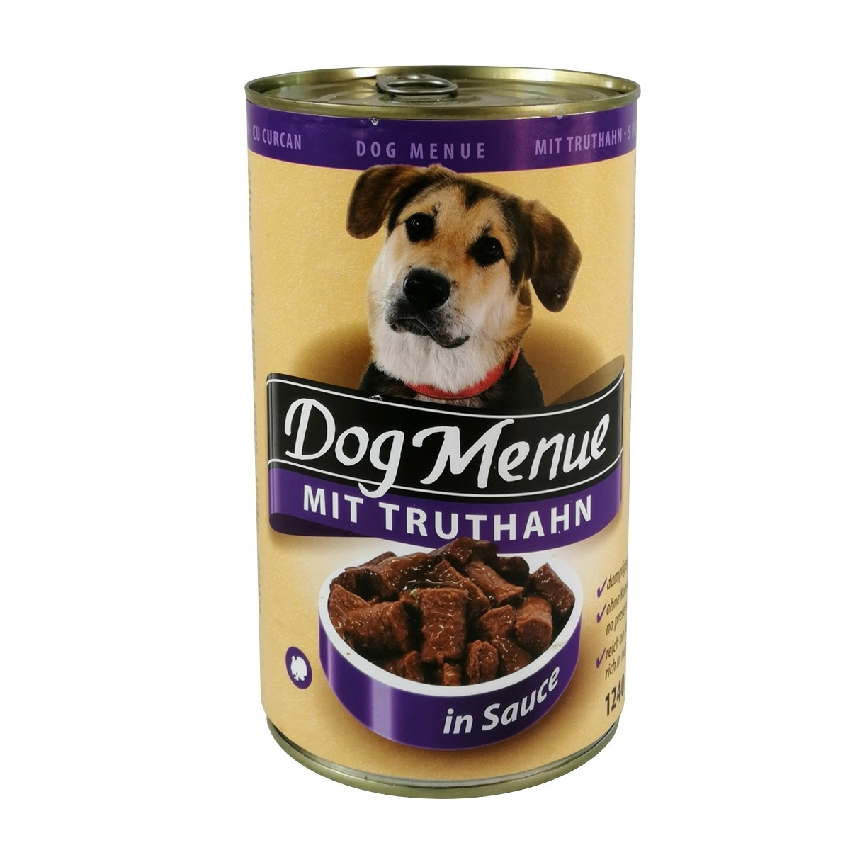 Conservă Dog Menu, 1240g, Curcan