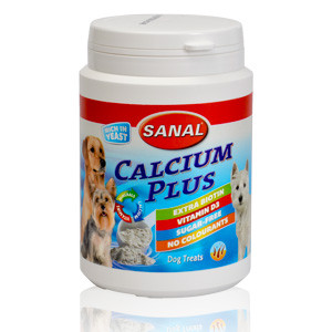 Sanal Dog calcium plus 200g